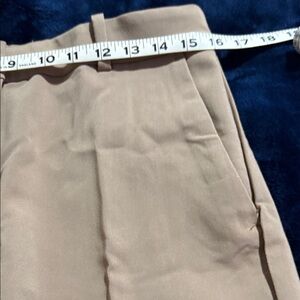 H&M tan slacks, elastic waist